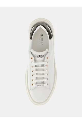 Guess Elba 4g Logolu Erkek Sneaker Ayakkabı Fmpvıblea12 Beyaz