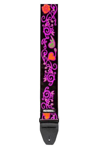 Jim Dunlop Jh22 Jimi Hendrix Blacklight Monterey Pink Gitar Askısı