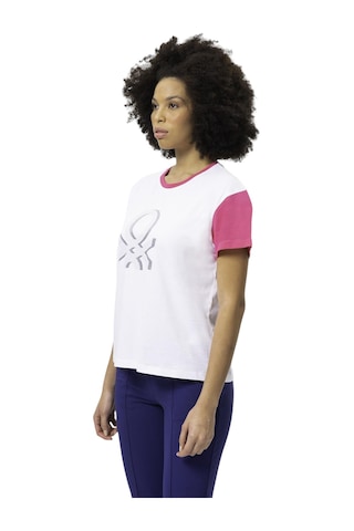 United Colors Of Benetton Kadın T-shirt Ben.w20371 Beyaz