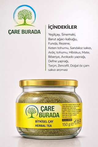 Çareburada Bitkisel Çay 150 G Formunu Korumaya Destek Bitkisel Çay