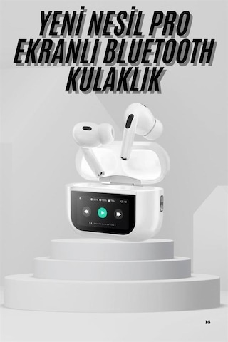 Dokunmatik - 603 - Ekranlı Air Pro 2 Anc Kulaklık Kablosuz - Csmo-tex - Çok Fonksiyonlu