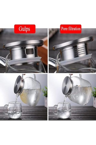 Borosilikat Cam Sürahi 1,8 Lt