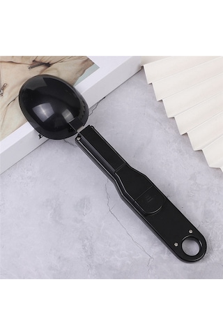 Kahve Ölçeği İçin Elektronik Terazi Lcd Dijital Ölçüm Mutfak Aleti Siyah