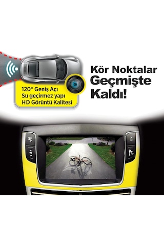 Araba Oto Geri Görüş Kamerası Hd güvenlik Kamerası