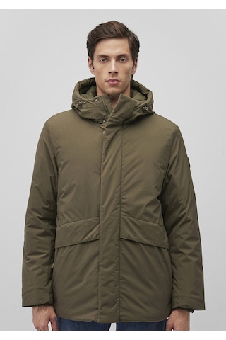 Mavi - Kapüşonlu Haki Parka 0110443-71544 Yeşil