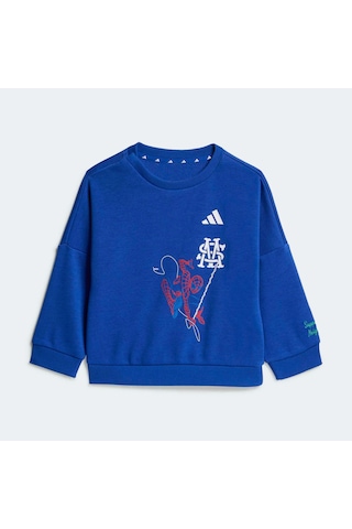 Adidas Marvel Spider-man Çocuk Mavi Eşofman Takımı Ks3964