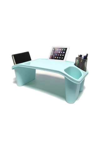 Sabanbaba Plastik Hobi Masası Laptop Sehpası Mavi