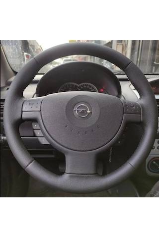 Opel Corsa C Kasa 2000-2006 Araca Özel Direksiyon Deri Kılıfı Dü