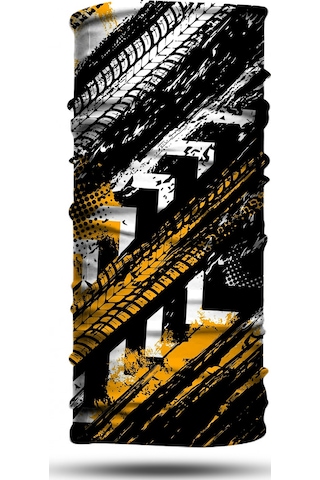 Dair Lastik İzi Desenli Motosiklet Bandana Boyunluk Outdoor Balaklava