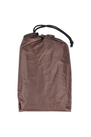 Xiyyadms Bahçe Dış Mekan Deck Kutusu Kılıfı 210d Oxford Kumaşı, Su/yağmur/uv/toz Koruyucu, 123x62x55 Cm Kahverengi