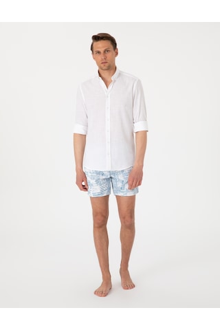 Pierre Cardin Erkek Mavi Deniz Şortu 50307955-vr036 Mavi