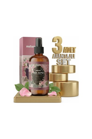 Naturoil Gül Suyu 3x250 Ml
