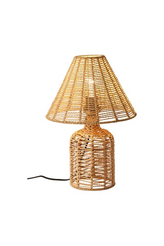 Mateo İpli Rattan Hasır Abajur Diğer