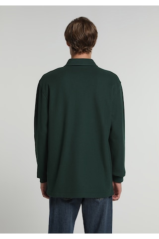 Colin's Colins Relaxed Fit Polo Yaka Düz Erkek Yeşil Uzun Kol Tişört Cl1083184 Q1.v1 Grn