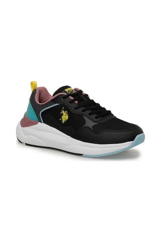 U.s. Polo Assn. Melında 4fx 101501981 Kadın Spor Ayakkabı Siyah Sarı Mavi 36-40 001
