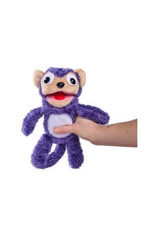 Screamerz Sesli Peluş Çılgın Maymun Mor