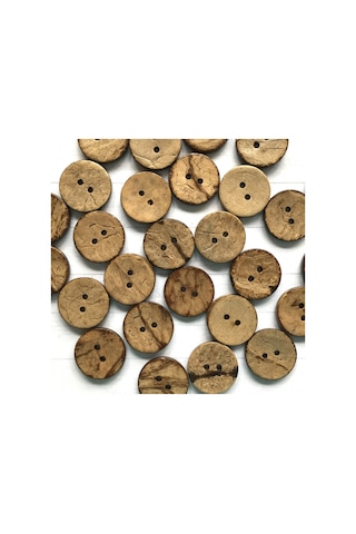 Kokonat Düğme 28 Boy 1,8 Cm Çap 50 Adet - 616017152 Kokonat Düğme 28 Boy 1,8 Cm Çap 50 Adet - 616017152