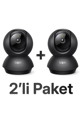 Tp-link Tapo C211 2-pack 2k 3mp Yatay Ve Dikey Ev Güvenliği Wi-fi Kamerası 2'li