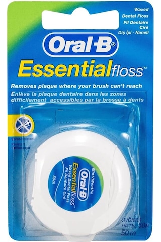 Oral-B Essential Floss Nane Aromalı Diş İpi 50 ML Oral-B Essential Floss Nane Aromalı Diş İpi 50 ML