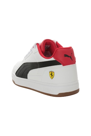 309197-01 Puma Ferrari Caven Iıı Erkek Spor Ayakkabı Beyaz 309197-01 Beyaz - Kırmızı