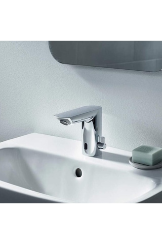 Grohe Bau Cosmopolitan Elektrikli Çift Fotoselli Lavabo Bataryası 36453000