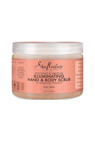 Shea Moisture Coconut & Hibiscus Aydınlatıcı El ve Vücut Peelingi