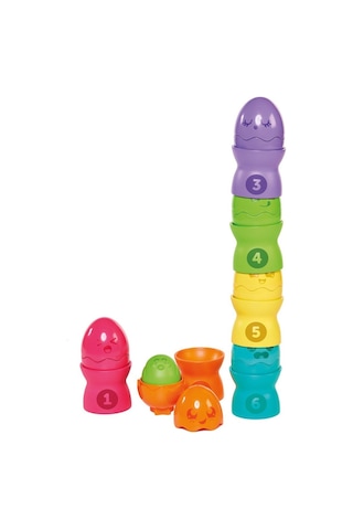 73083 Tomy. Saklambaçlı Yumurta Kule Seti. 6-36 Ay.