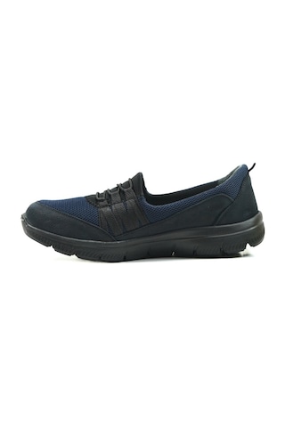 Beety 017 Lacivert Nubuk Bağsız Ortopedik Casual Kadın Ayakk... Lacivert