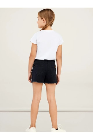 Name It Nkfrose Kız Çocuk Denim Şort 13197313 Siyah