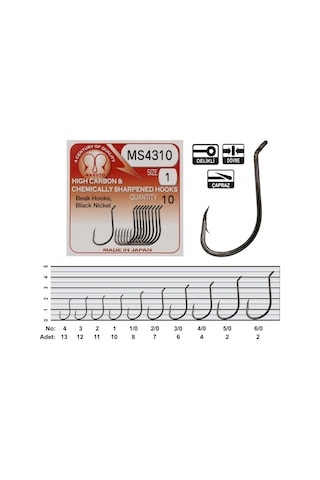 Maruto Ms4310 Bn İğne No:4 13ad 1 Pack