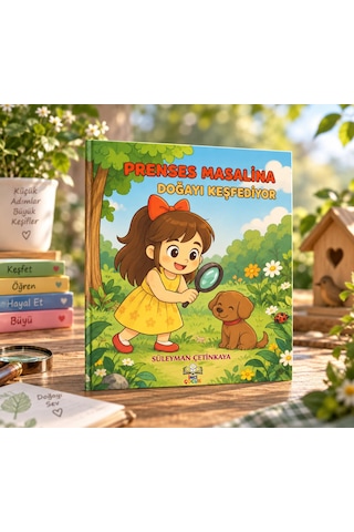Prenses Masalina Doğayı Keşfediyor Resimli Kitap