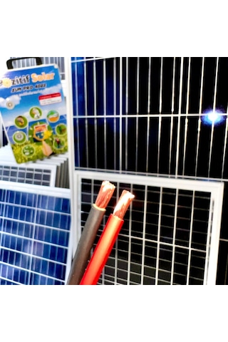 2 Adet 25 Mm2 Akü Paralel Bağlantı Kablosu 200 Cm Pabuçlu