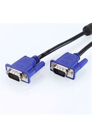 Komponentci VGA to VGA Kablo LCD Monitör ve Projeksiyon Kablo 1.5 M