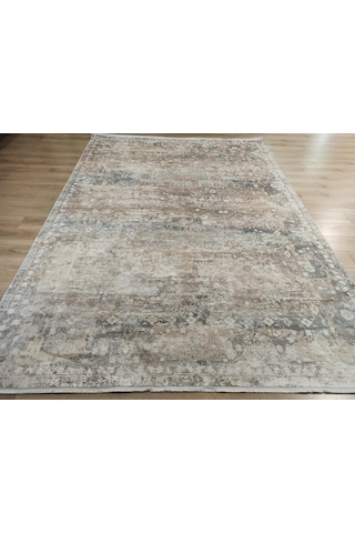 Sanat Halı Doku 1235 Eskitme Desenli Makine Halısı