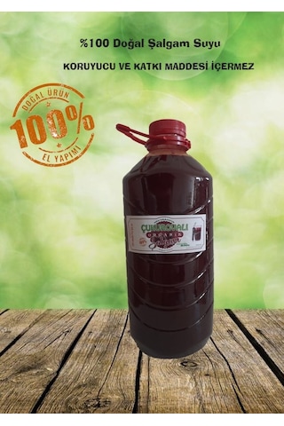 Çukurovalı Doğal Katkısız Şalgam 3 L