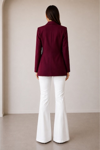 Gül&can Butik Mürdüm Blazer Ceket Bordo