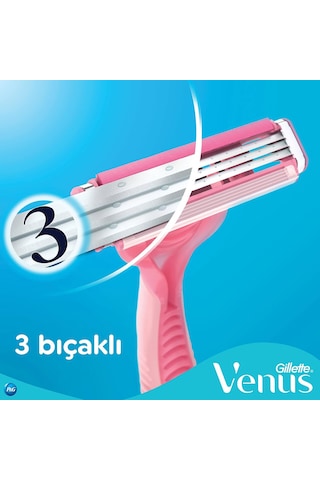 Gillette Simply Venüs 3 Tıraş Bıçağı 4'lü