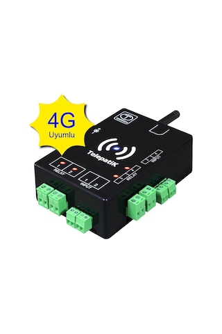 TelepatiK-4, 4G destekli, Uzaktan GSM ile Kontrol Cihazı(Sulama, Kapı Açma,Pompa Çalıştırma)