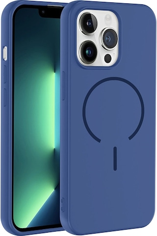 Apple Uyumlu iPhone 13 Pro Max Kılıf M-safe Şarj Özellikli Zore Meta Kapak