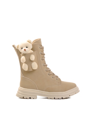 Bej İçi Polarlı Kız Çocuk Bot Perla F Bej