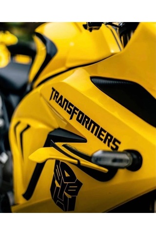 Honda Cbr 650R Transformers Sticker Etiket Modeli