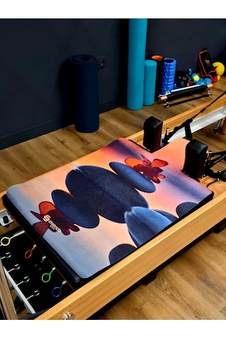 Reformer Pilates Mat ' Kaymaz' -'stones Renkli