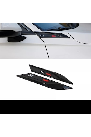 HONDA CİVİC FE1 2022+ UYUMLU PİANO BLACK ÇAMURLUK VENTİ