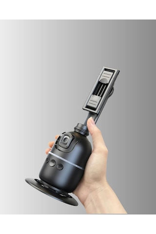 Mey Najmaddin Yapay Zeka Destekli Yüz Takip Özellikli 360 Derece Dönen Masaüstü Telefon Sabitleyici Najmaddin