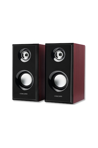Concord C-8003 Pc Hoparlör Usb 2.0 Ahşap Desen