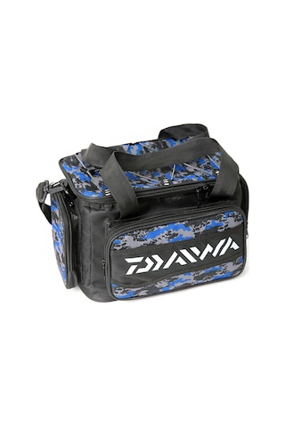 Daiwa Baskılı Helper Bag Balıkçı Çantası - Blue Camo