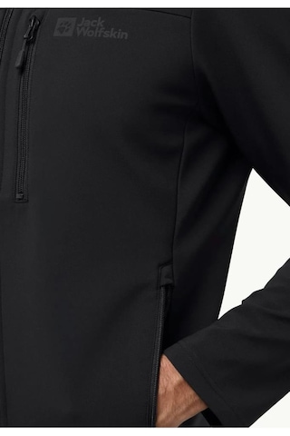 Jack Wolfskin Whırlwınd Men A62521-softshell Black Erkek Mont Siyah