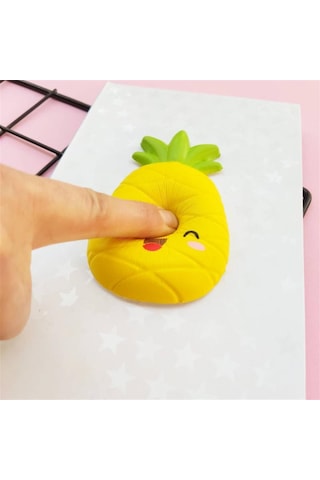 Kişiye Özel Sevimli Ananas Squishy Defter