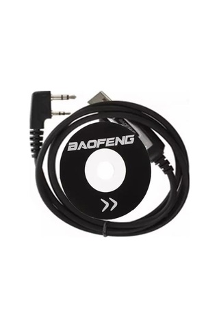 Baofeng Programlama Kablosu Cd Siyah