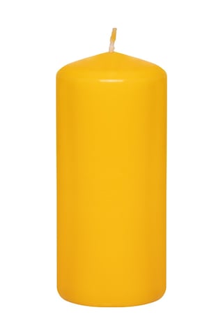Pasabahce Silindir Mum 130x58 Mm - 1 Adet Sarı